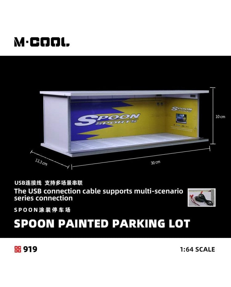 M·COOL 1:64 Simple lightning assembly scene model SPOON MC914919