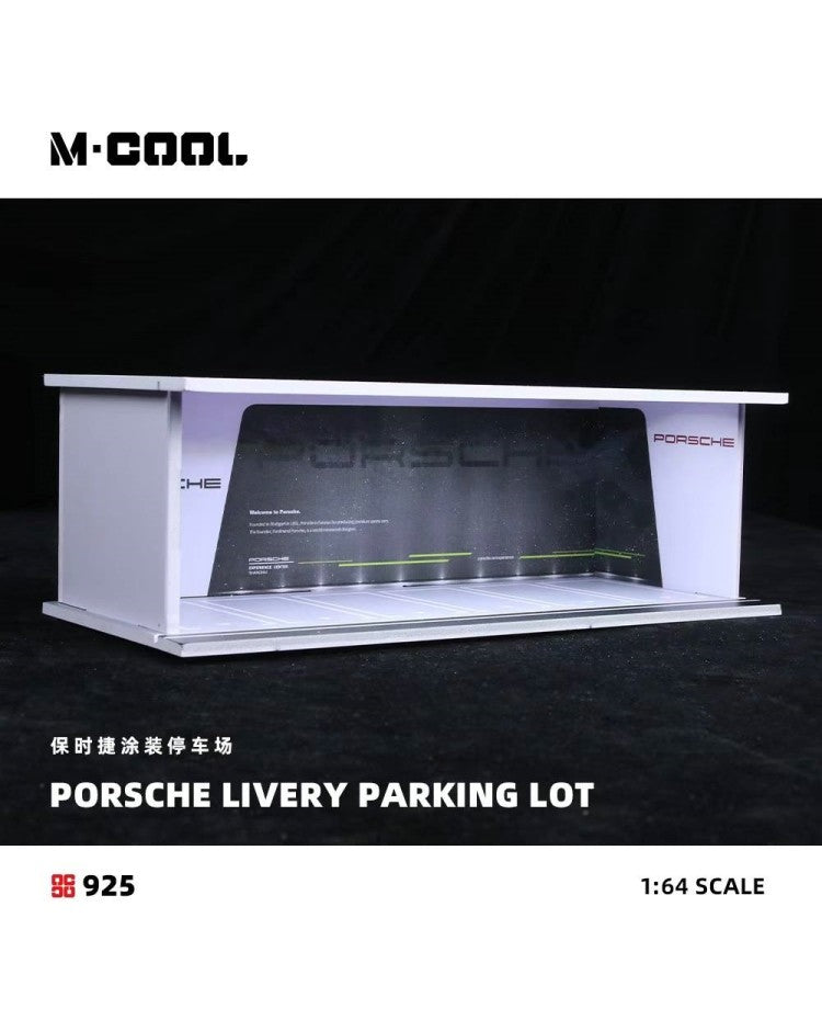 M·COOL 1:64 Simple lightning assembly scene model Porsche MC914925