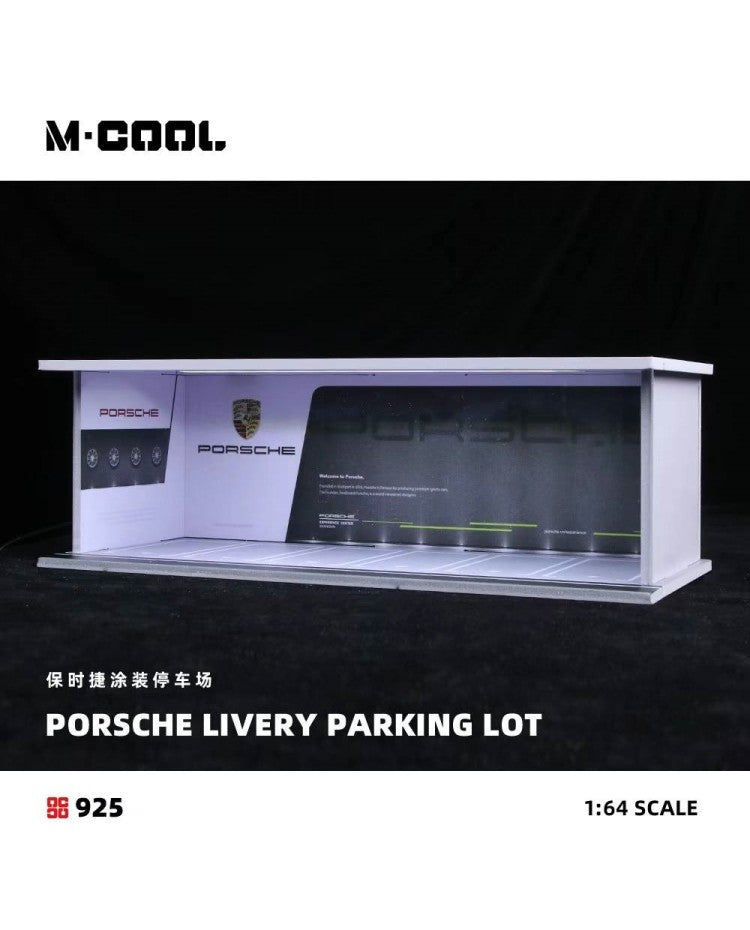 M·COOL 1:64 Simple lightning assembly scene model Porsche MC914925