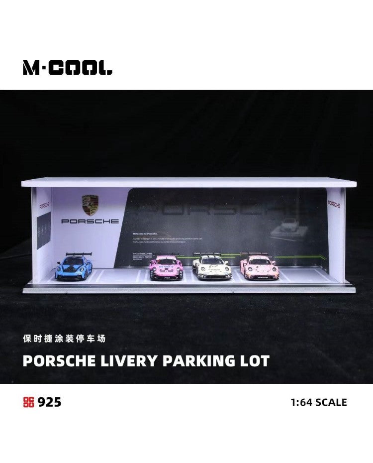 M·COOL 1:64 Simple lightning assembly scene model Porsche MC914925