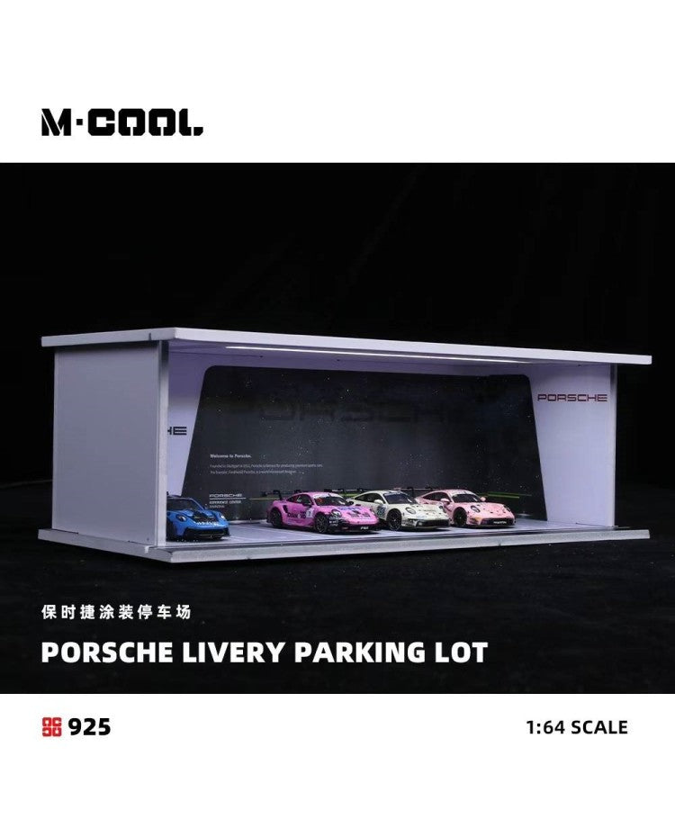 M·COOL 1:64 Simple lightning assembly scene model Porsche MC914925