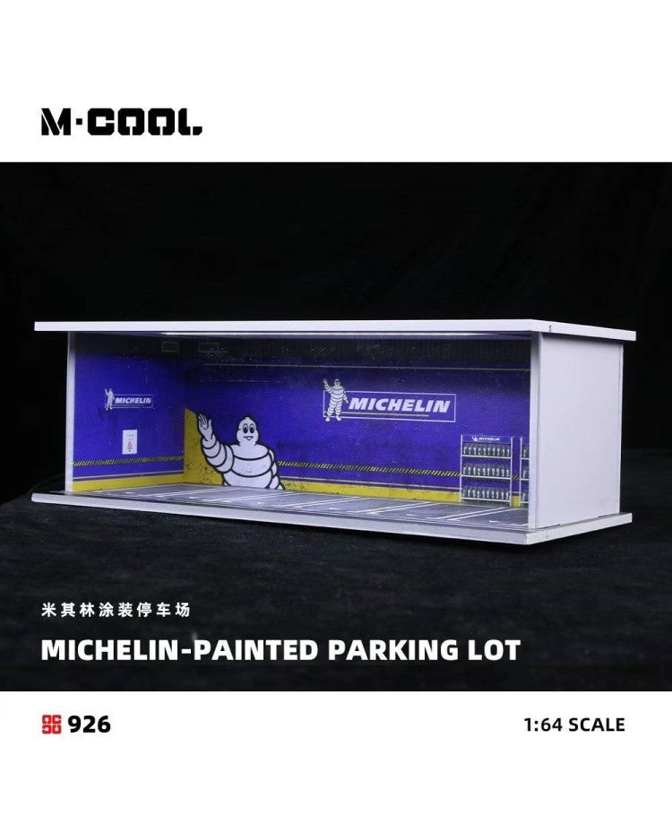 M·COOL 1:64 Simple lightning assembly scene model Michelin MC914926