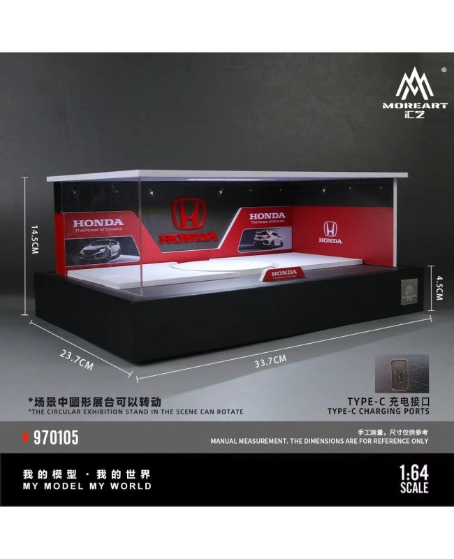 MoreArt 1:64 The scene of Honda's rotating exhibition stand MO970105