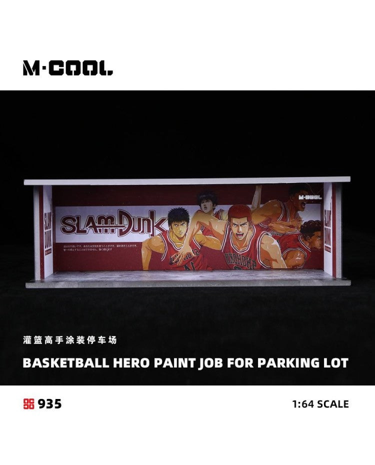 M·COOL 1:64 Simple lightning assembly scene model Slam dunk MC914935