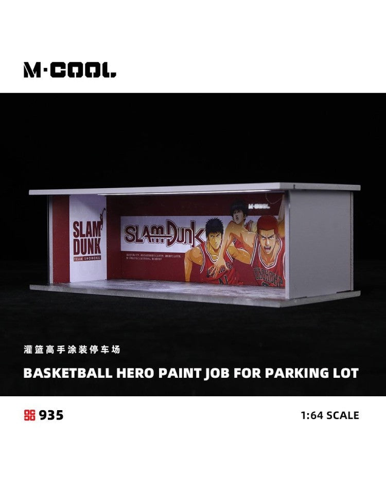 M·COOL 1:64 Simple lightning assembly scene model Slam dunk MC914935