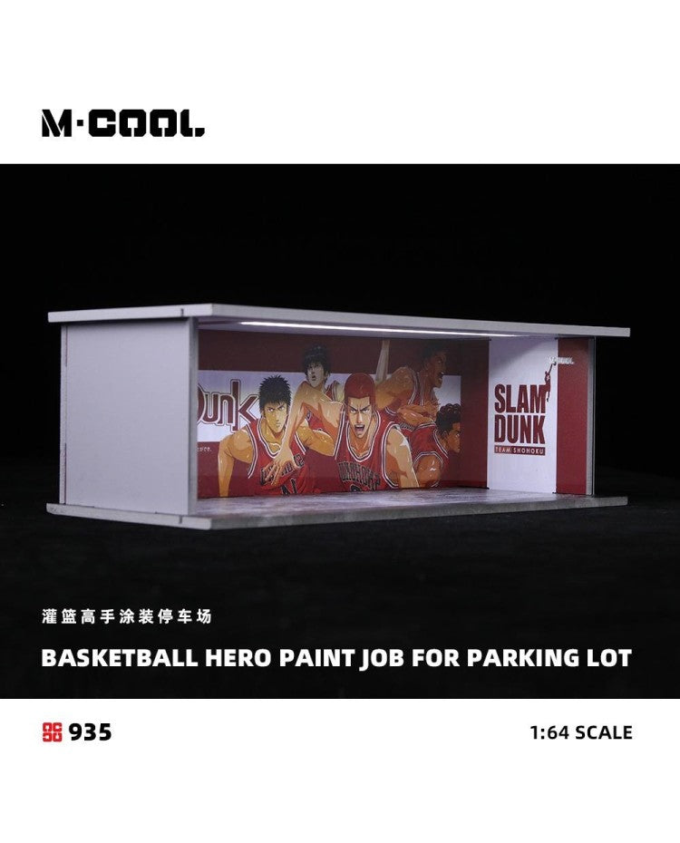 M·COOL 1:64 Simple lightning assembly scene model Slam dunk MC914935