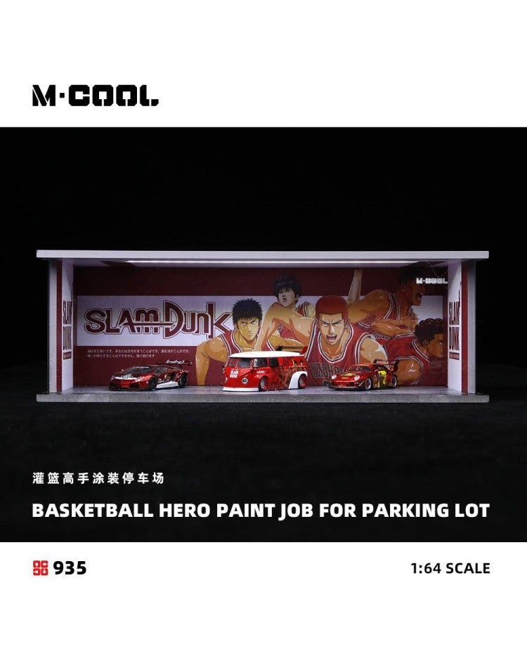 M·COOL 1:64 Simple lightning assembly scene model Slam dunk MC914935