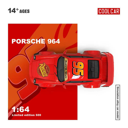 Cool Car 1:64 Lightning Mcqueen Livery (2 Versions)