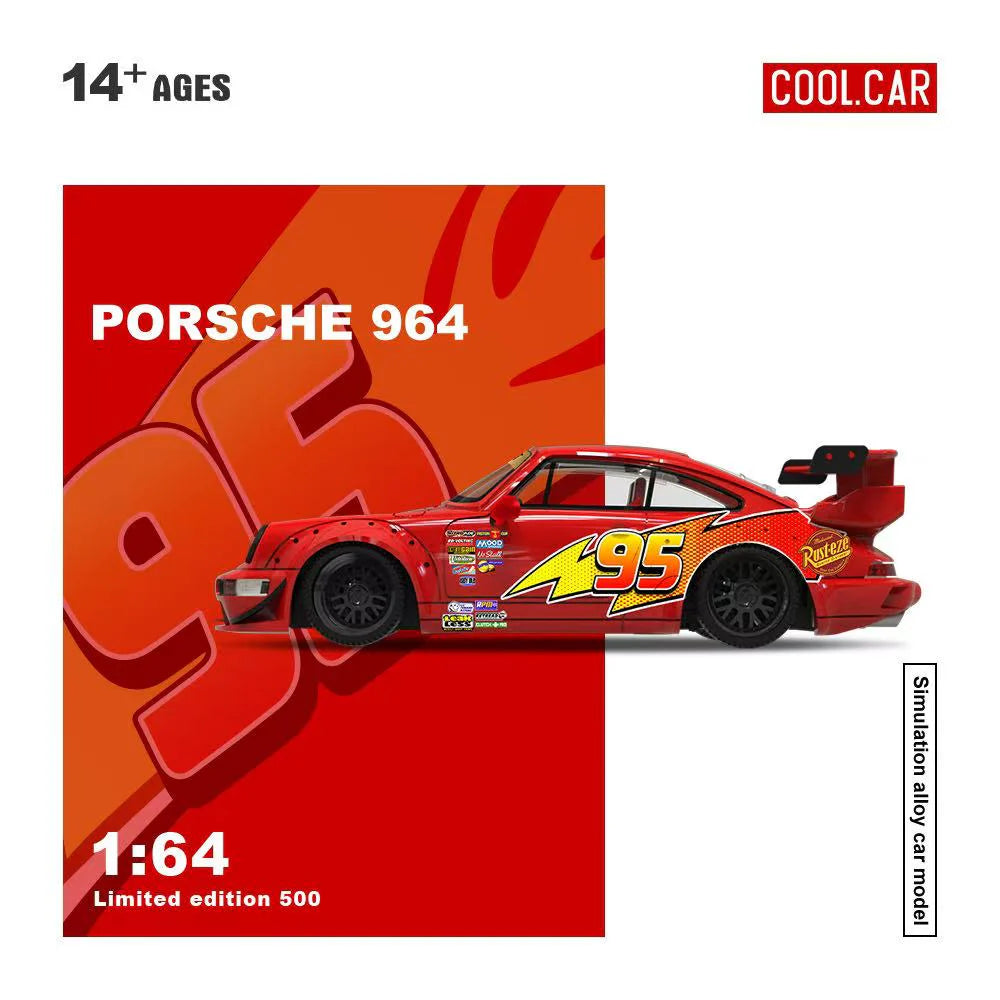 Cool Car 1:64 Lightning Mcqueen Livery (2 Versions)