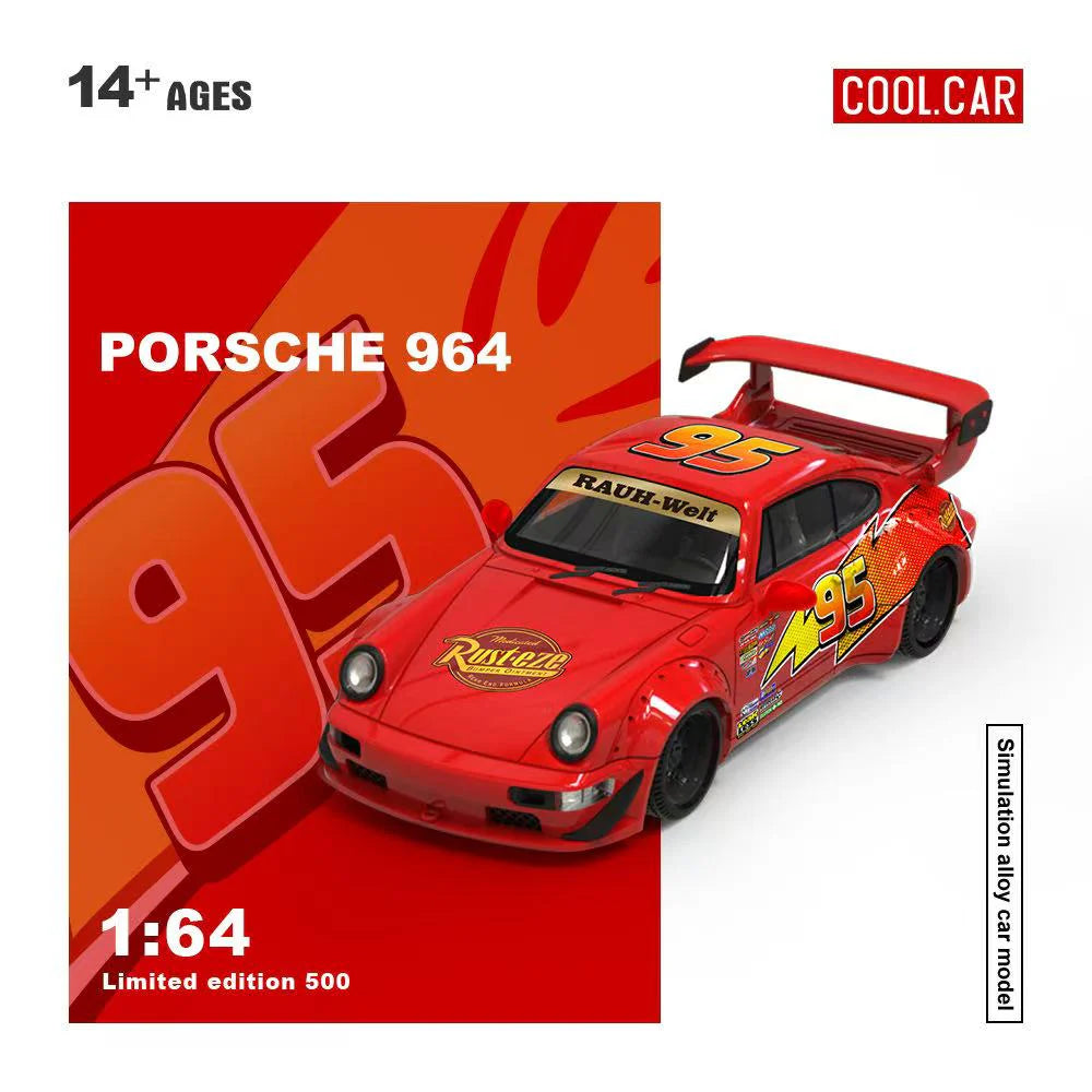 Cool Car 1:64 Lightning Mcqueen Livery (2 Versions)