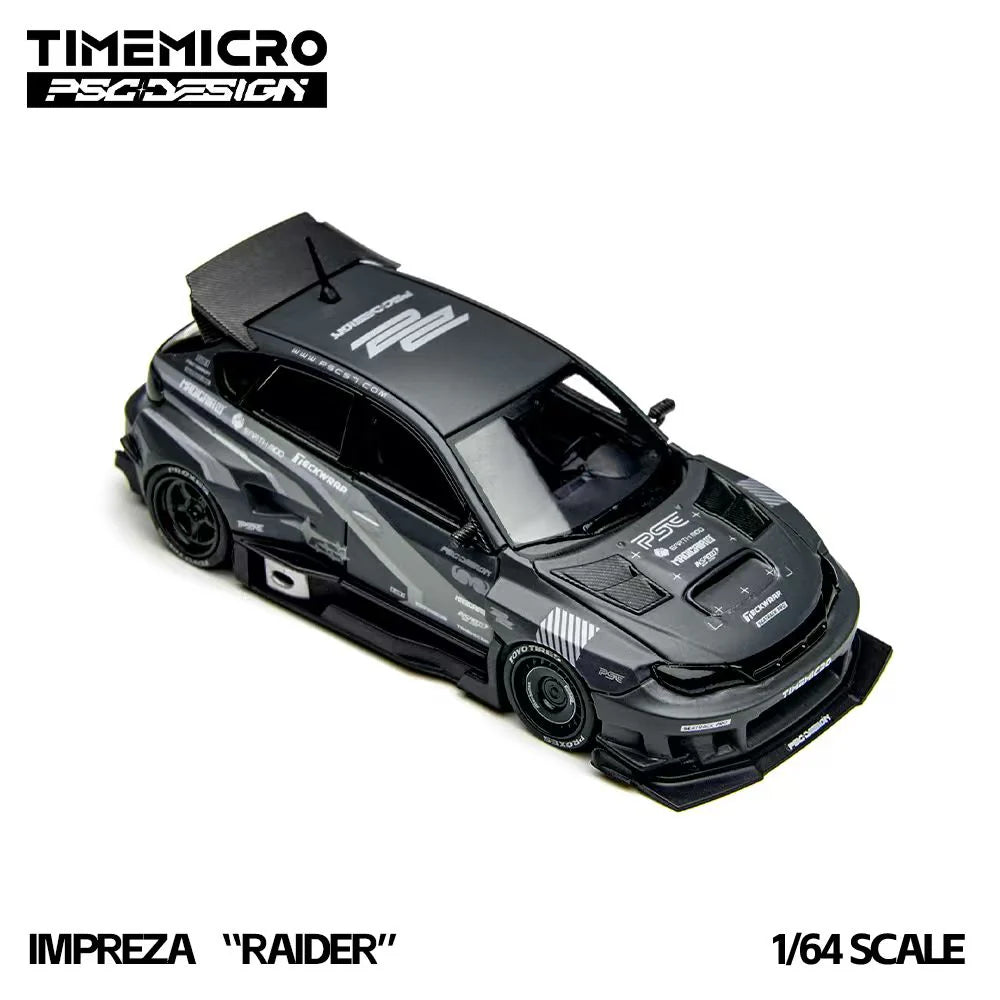 TimeMicro x PSC Design 1:64 Subaru Impreza "Raid"