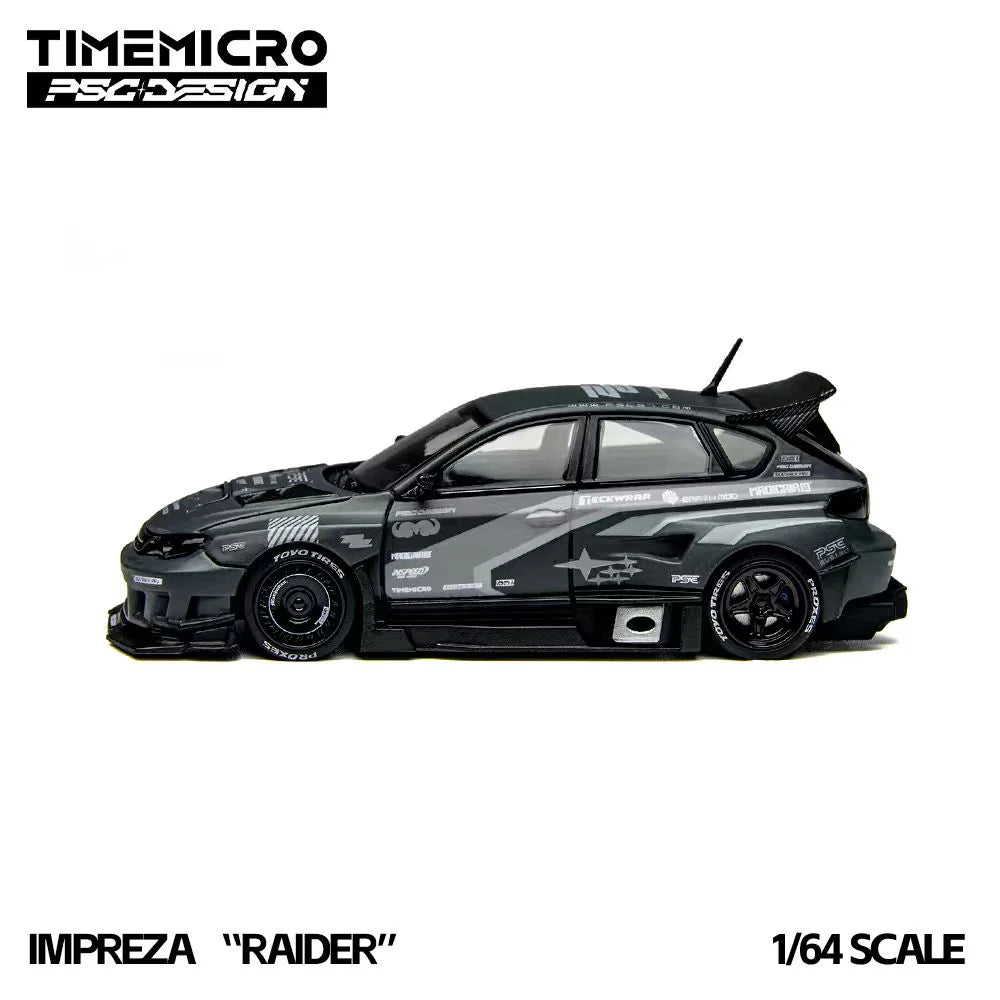 TimeMicro x PSC Design 1:64 Subaru Impreza "Raid"