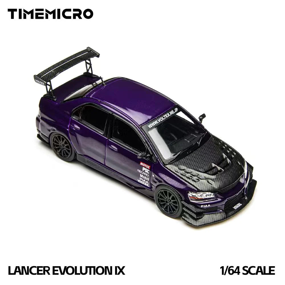 TimeMicro × PSC DESIGN 1:64 Mitsubishi EVO 9 LANCER EVOLUTION IX