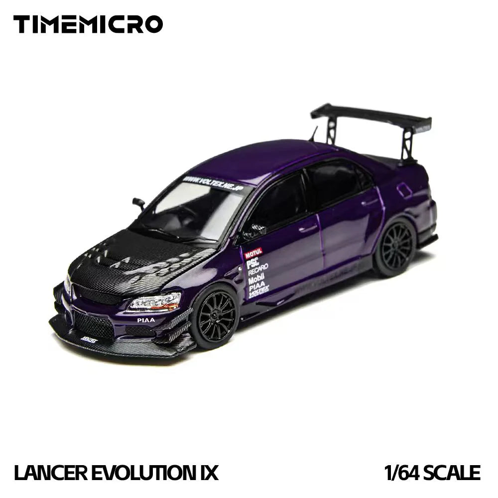 TimeMicro × PSC DESIGN 1:64 Mitsubishi EVO 9 LANCER EVOLUTION IX