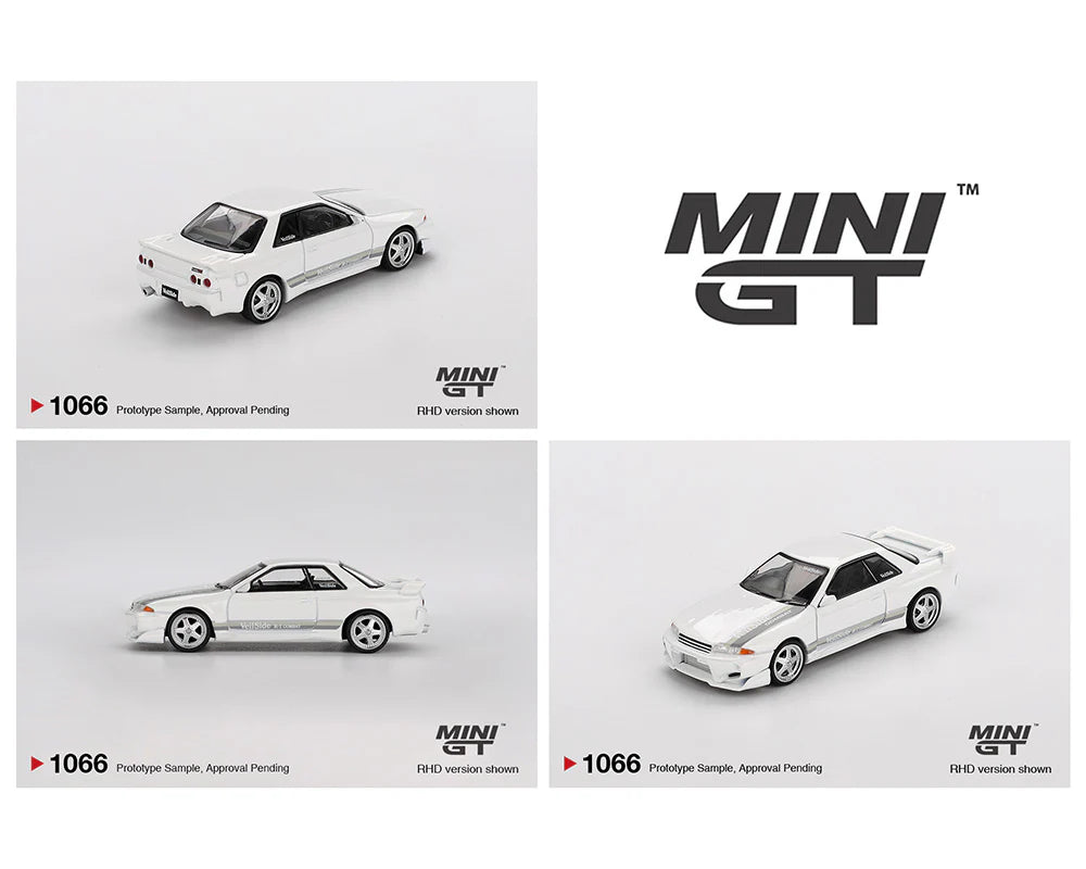 Mini GT 1:64 Nissan Skyline GT-R (R32) VeilSide Combat C-I White MGT01066