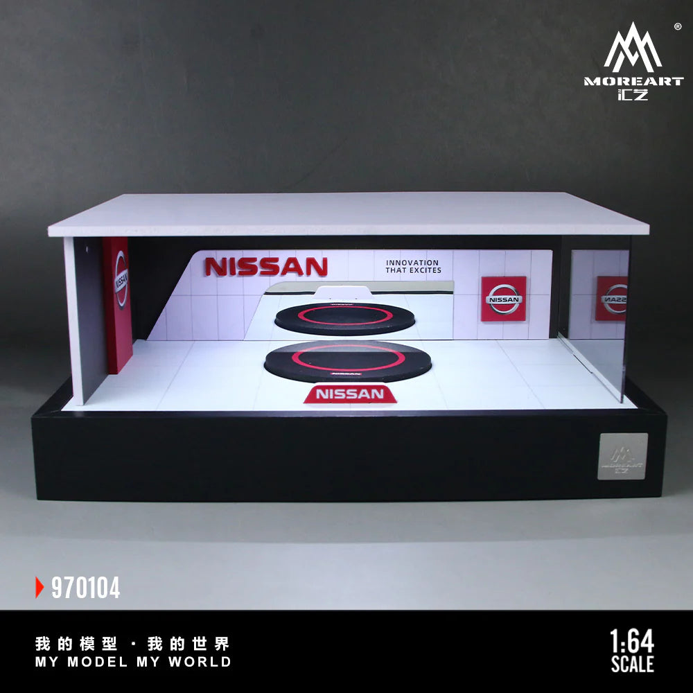 MoreArt 1:64 MINI Nissan rotating exhibition hall MO970104