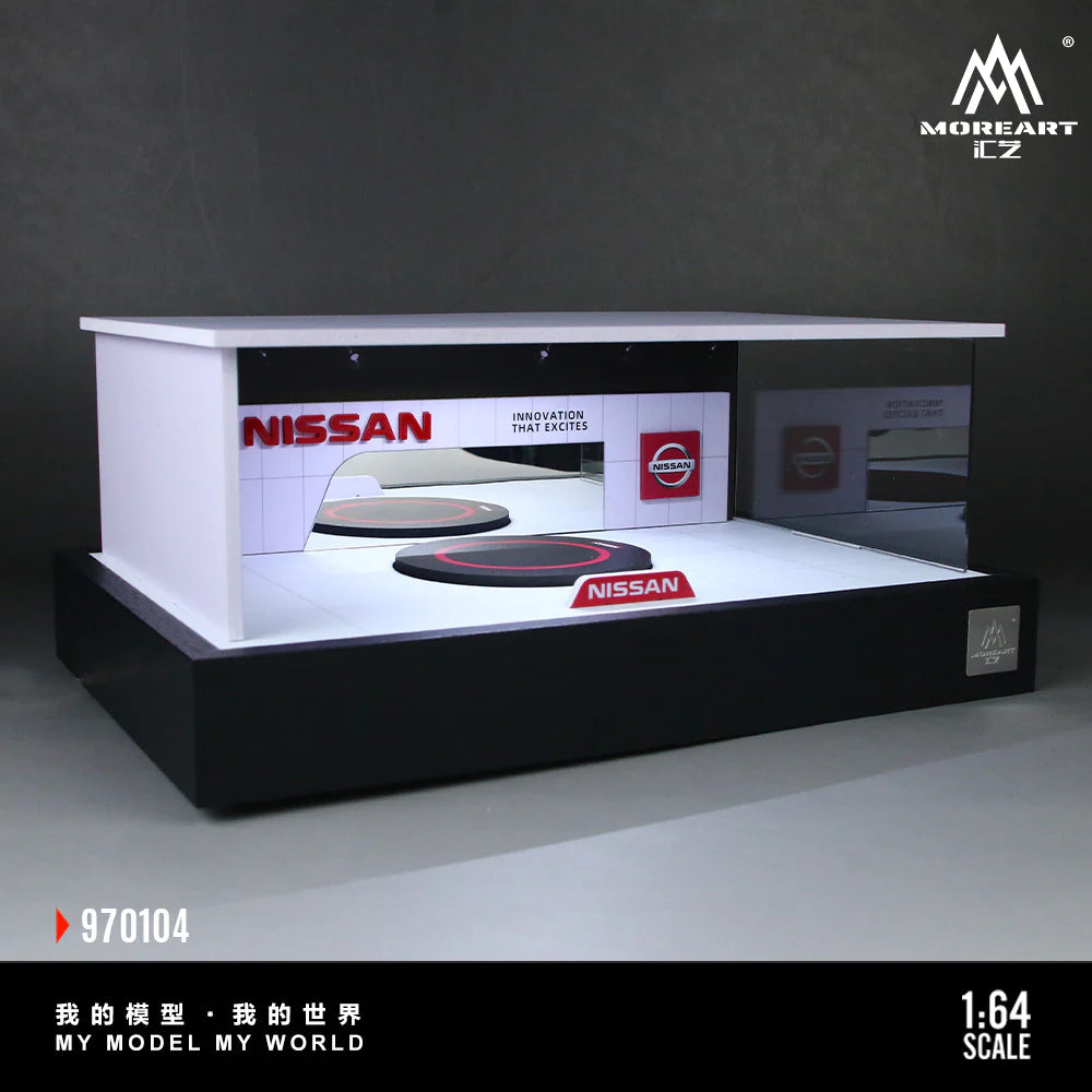 MoreArt 1:64 MINI Nissan rotating exhibition hall MO970104
