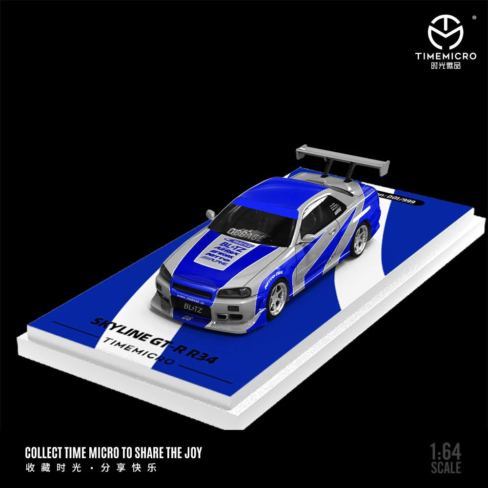 1:64 Nissan GTRR34