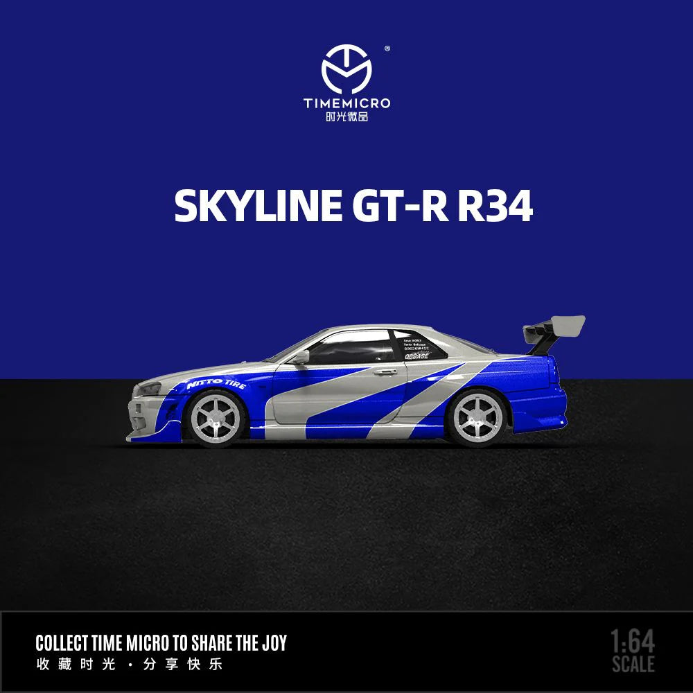 1:64 Nissan GTRR34