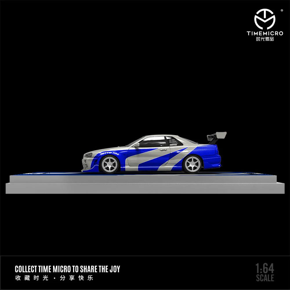 1:64 Nissan GTRR34