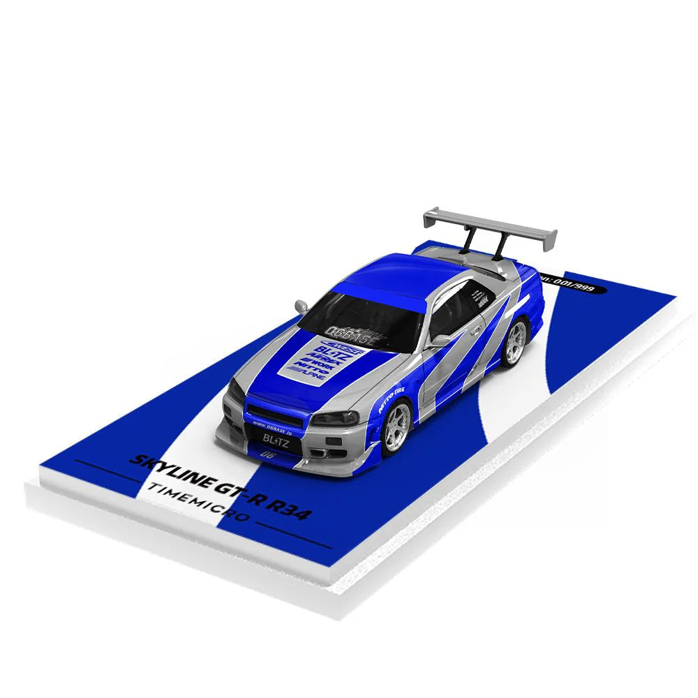 1:64 Nissan GTRR34
