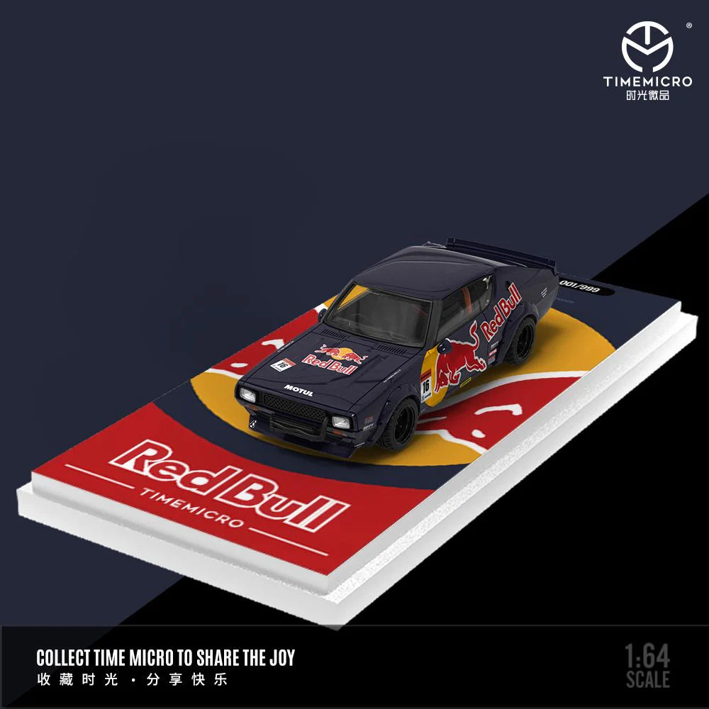 TimeMicro 1:64 Nissan KPGC110 Redbull Livery (4 Versions)