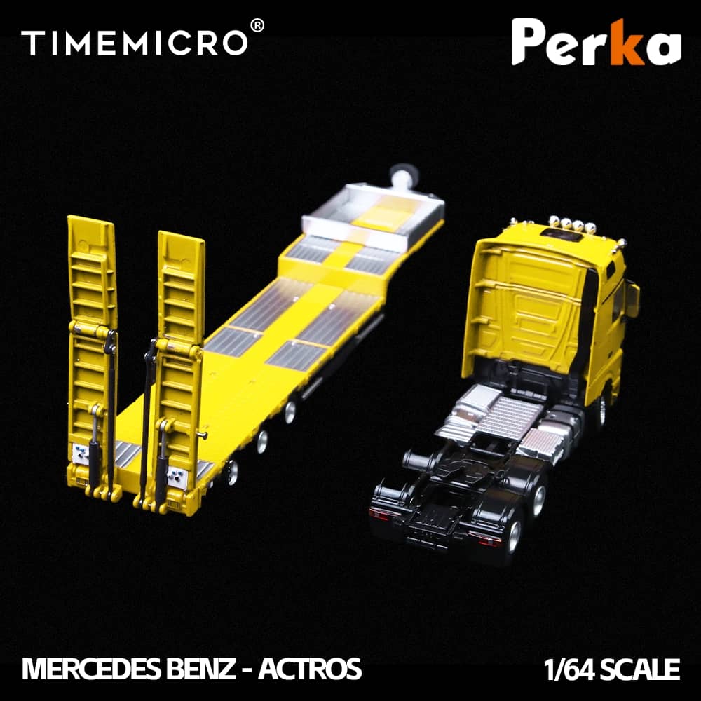 TimeMicro X Perka 1:64 Mercedes BENZ FLATBED TRANSPORT VEHICLE