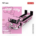 Cool Car 1:64 Hino H300 Flatbed Trailer - Hello Kitty Livery