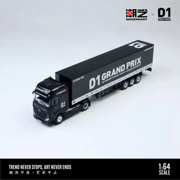 (MD646737) Mercedes Actros container truck D1 Black Edge