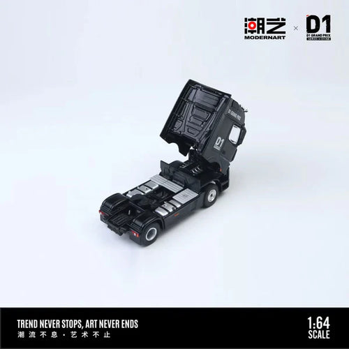 (MD646737) Mercedes Actros container truck D1 Black Edge