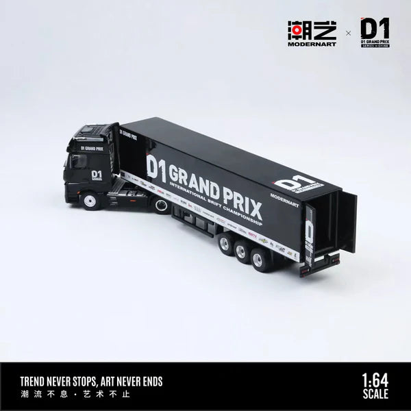 (MD646737) Mercedes Actros container truck D1 Black Edge