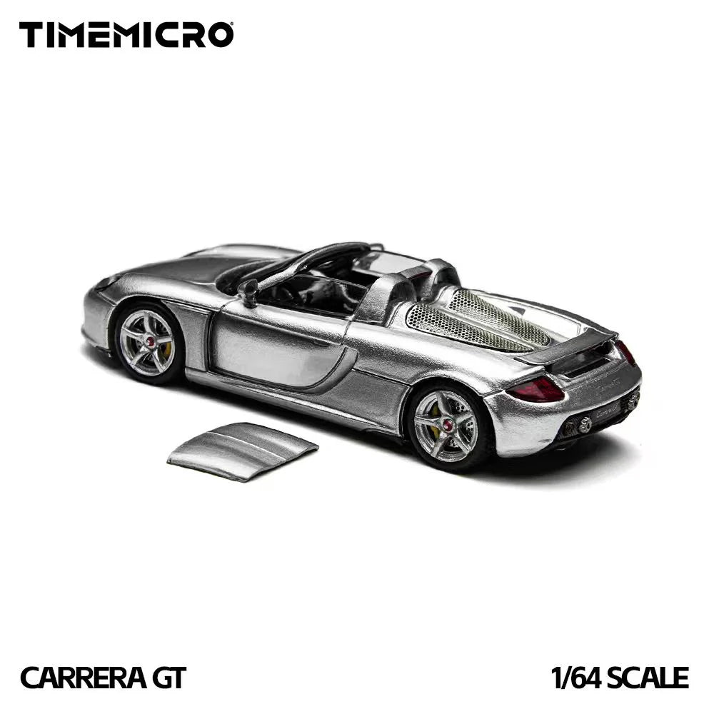 TimeMicro 1:64 Porsche Carrera GT Silver