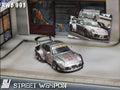 Street Weapon 1:64 Porsche RWB 993 heavenly Double Exhaust Track Livery