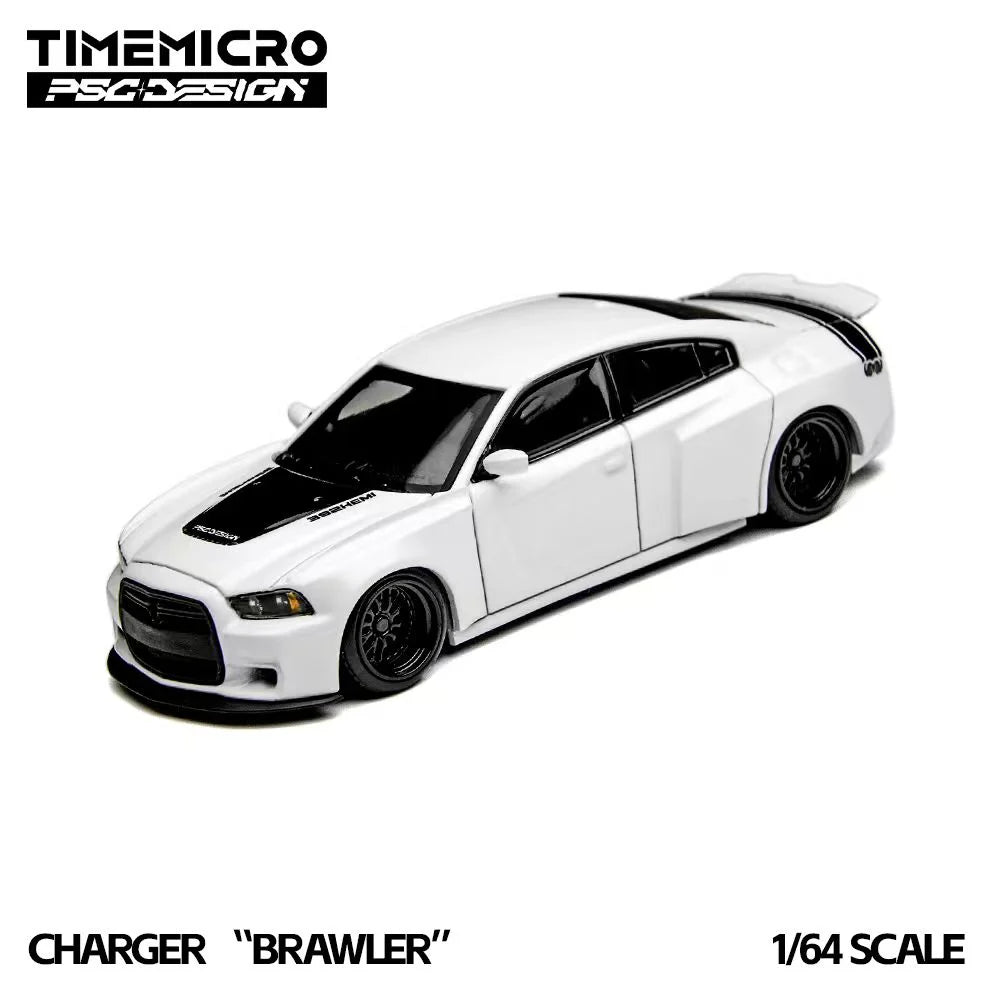 TimeMicro × PSC DESIGN 1:64 Charger "Brawler" White
