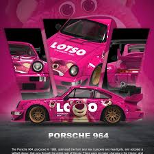 Cool Car 1:64 Porsche 964 LotsoLivery