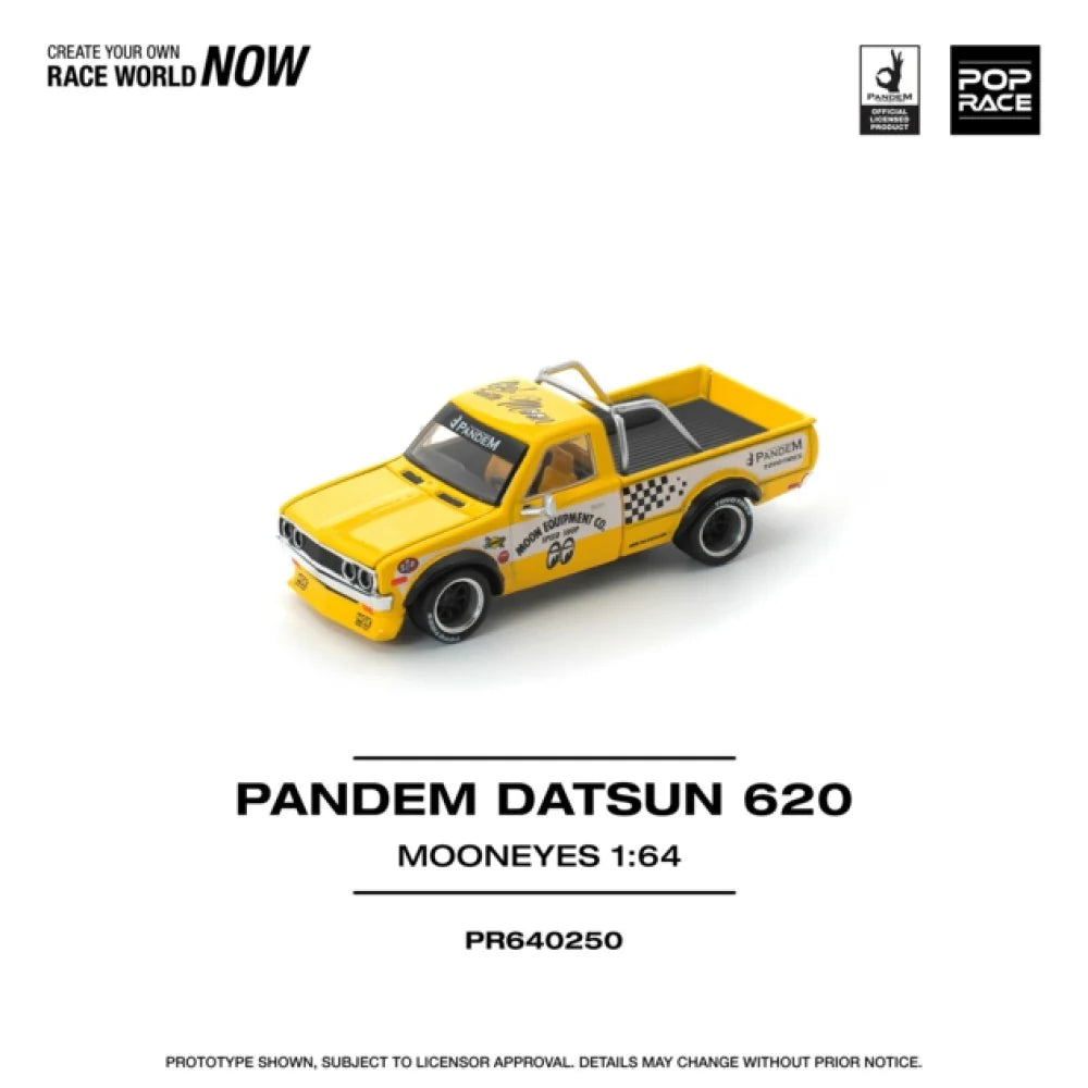 POPRACE 1:64 PANDEM DATSUN 620 - MOONEYES PR640250