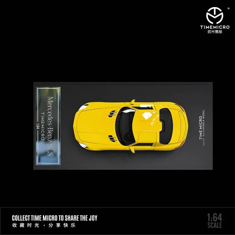 TimeMicro 1:64 Mercedes-Benz SLS Yellow